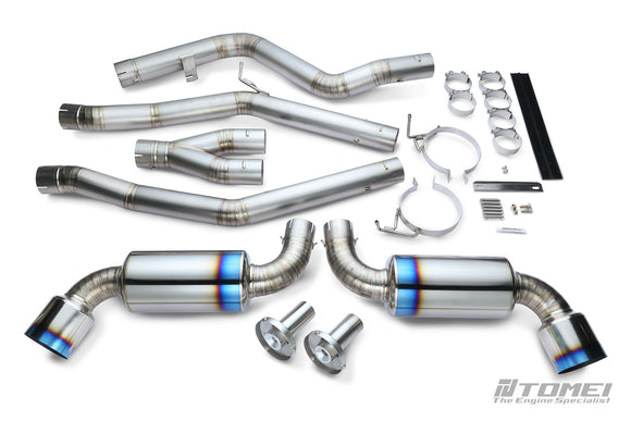 TOMEI FULL TITANIUM MUFFLER KIT EXPREME Ti GR SUPRA TYPE-D