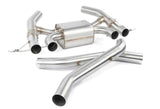 DINAN VALVED AXLE-BACK EXHAUST W/ BLACK TIPS - 2023-2024 BMW M2