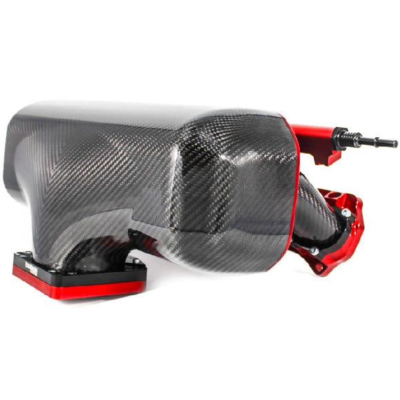 DRAG CARTEL X PRACWORKS K-SERIES CARBON FIBER INTAKE MANIFOLD CENTERFEED