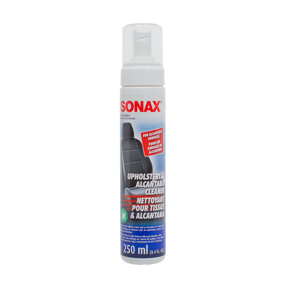 SONAX Alcantara & Upholstery cleaner 250ml / SONAX Nettoyant Pour Tissus et Alcantara 250ml